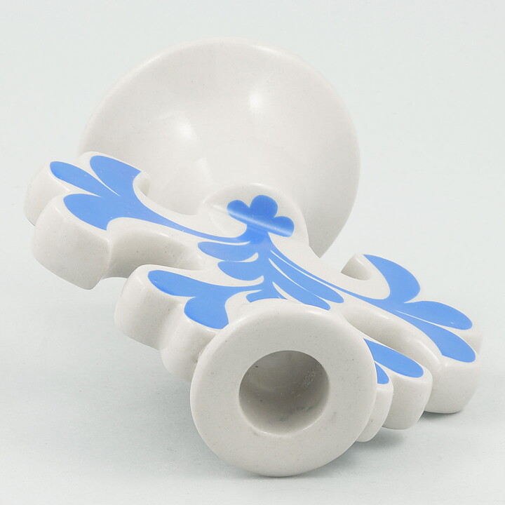 Lisa Larson (1982) Floral Candleholder 13 cm  [Sample Images]