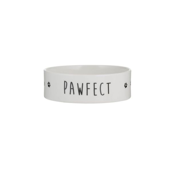 Mason Cash Matskål Pawfect Vit Medium 15cm