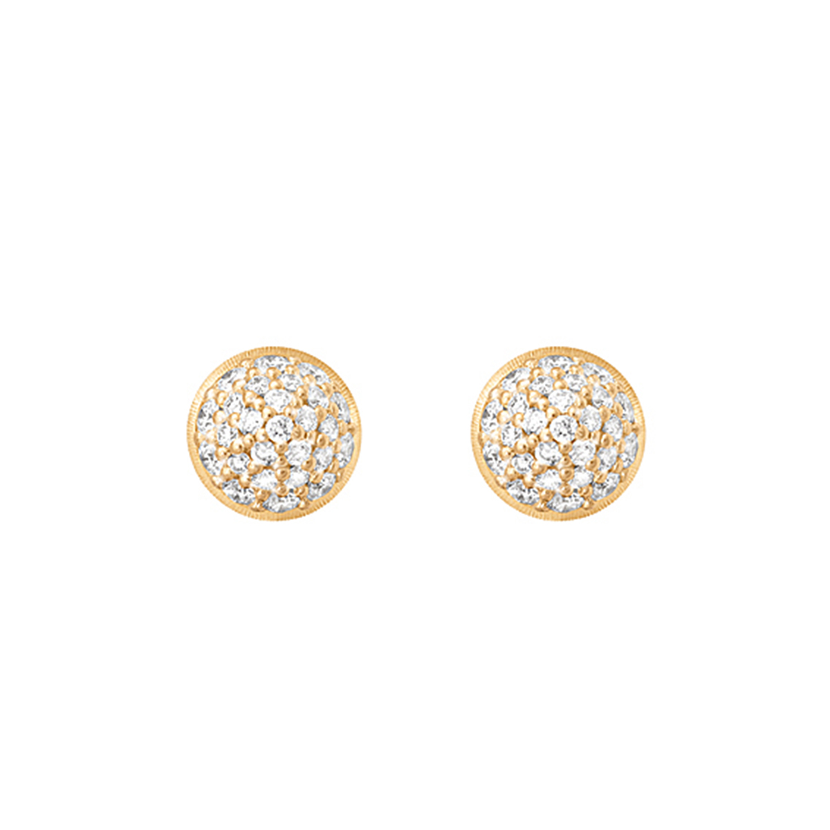 Lotus Pienet korvakorut Diamond Pavé