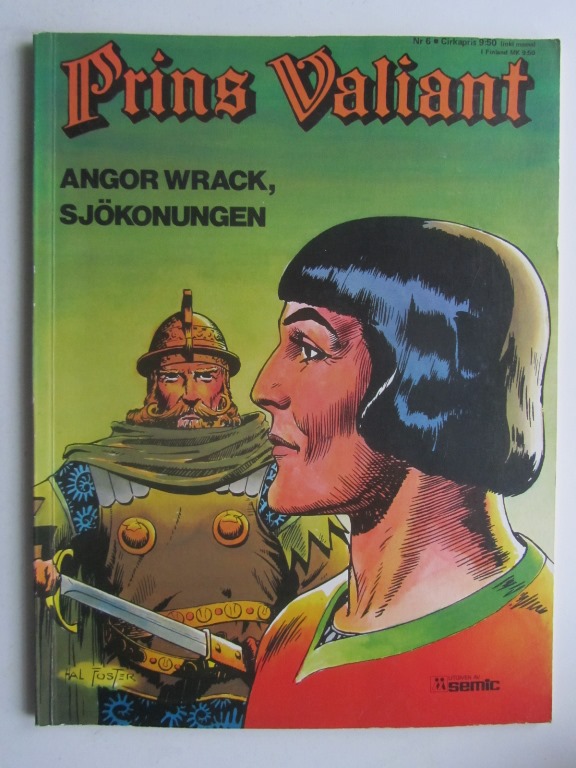 Prins Valiant Semic 06 Angor Wrack - sjökonungen