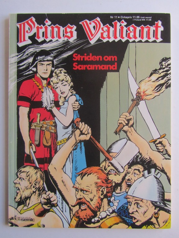 Prins Valiant Semic 11 Striden om Saramand