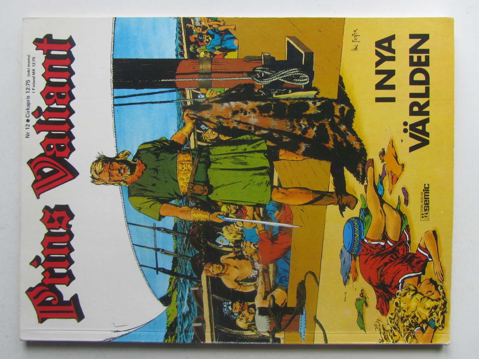 Prins Valiant Semic 12 I nya världen