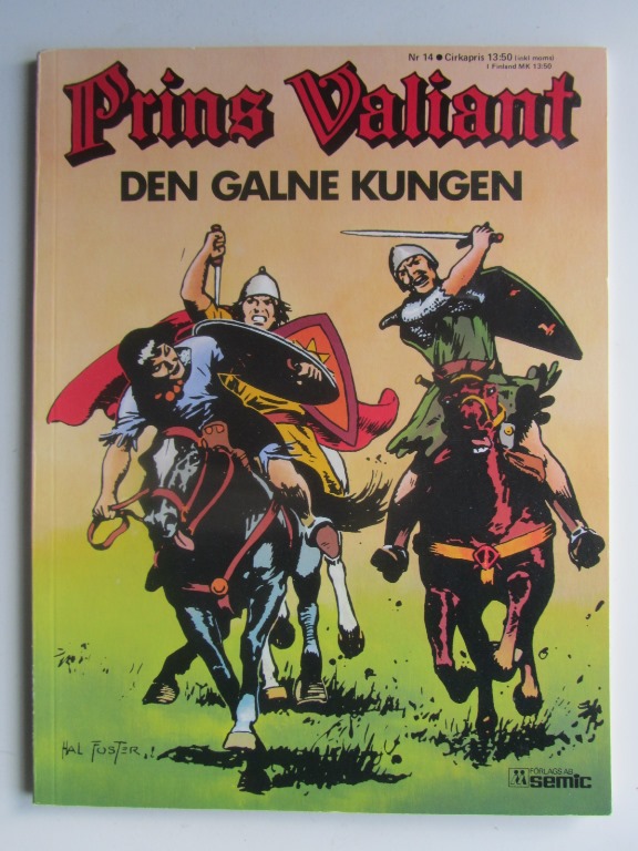 Prins Valiant Semic 14 Den galne kungen