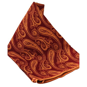 Afrikanskt tyg Red Paisley
