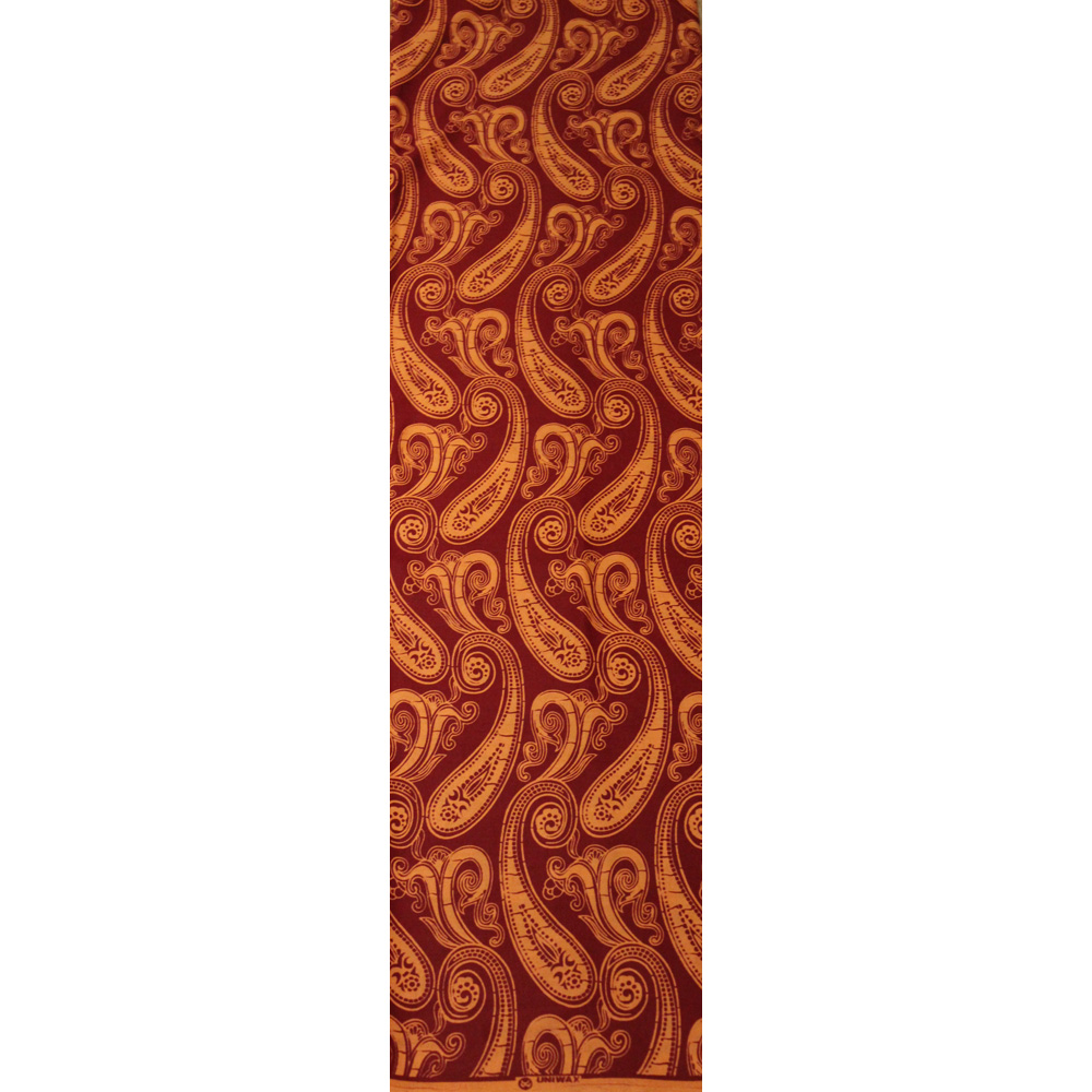 Afrikanskt tyg Red Paisley - 2