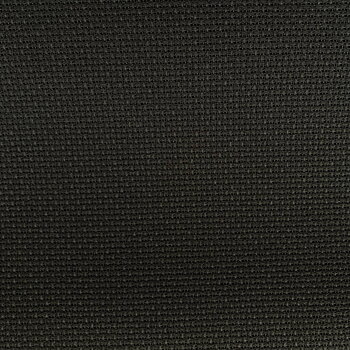Petit Aida broderiväv svart 7,2 rutor/cm, 18 count  