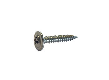 Montageskruv Vass Spets 4,2x25 mm, Blank 50 st