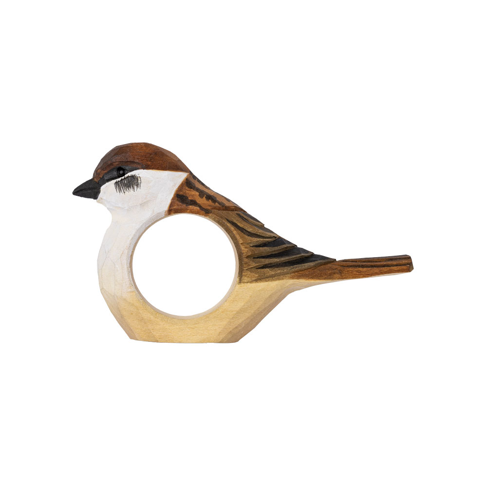 Rond de Serviette Moineau Friquet - 3