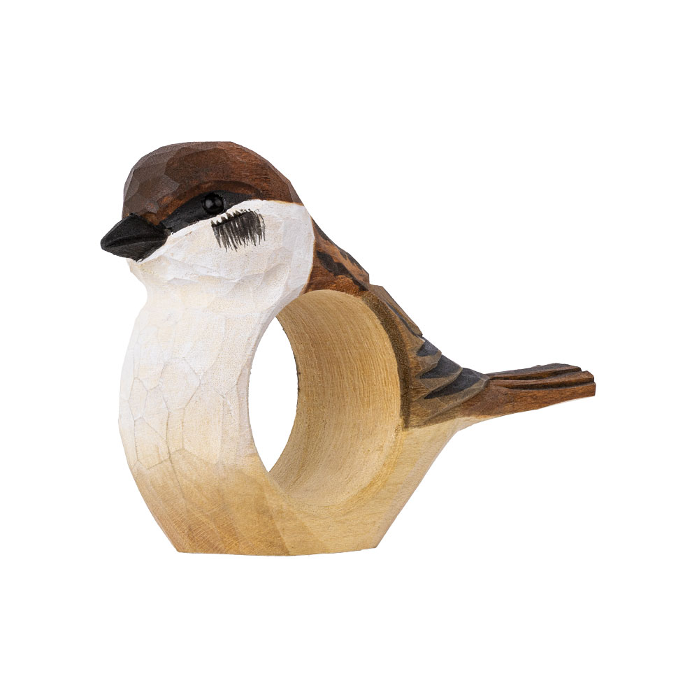 Rond de Serviette Moineau Friquet
