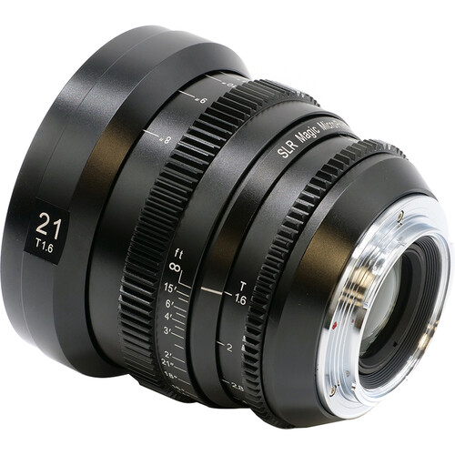 SLR Magic MicroPrime 21mm T1.6 objektiv för E mount – för filmskapare - 2