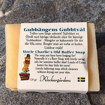 GUBBÄNGENS GUBBTVÅL, öltvål