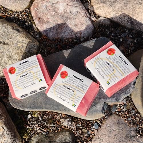 Tranbärsdrömmar, naturtvål, 120g - 2