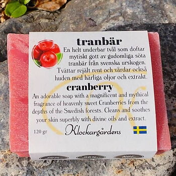 Tranbärsdrömmar, naturtvål, 120g