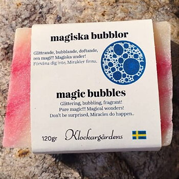MAGISKA BUBBLOR, tvål 120g
