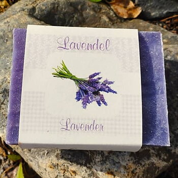 Lavendeltvål, Klockargårdens, 120g
