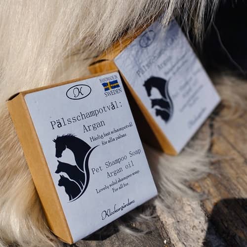 Pälsschampo-tvål, naturtvål, 120g
