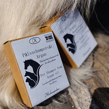 Pälsschampo-tvål, naturtvål, 120g