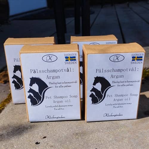 Pälsschampo-tvål, naturtvål, 120g - 2