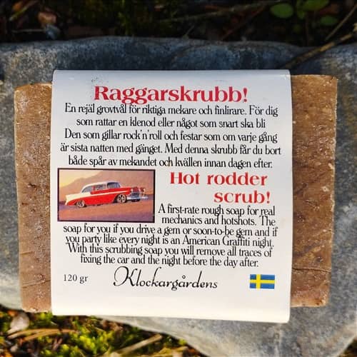 Raggarskrubb, tvål, 120g