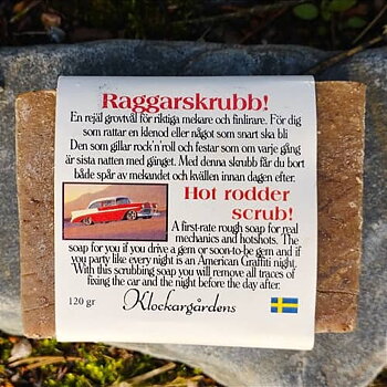 Raggarskrubb, tvål, 120g