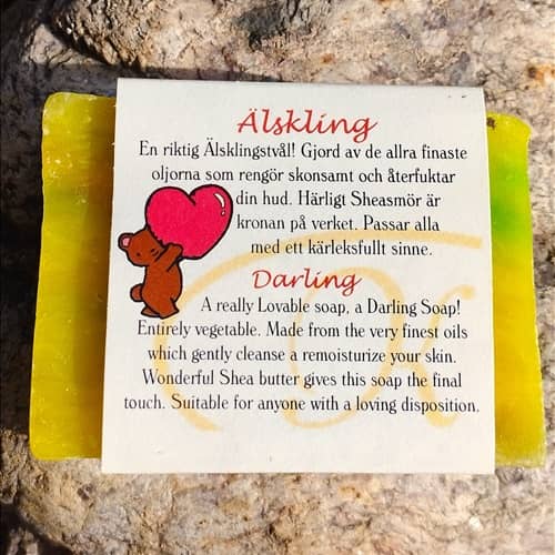 Älskling, tvål, Klockargårdens