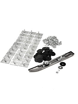 Saab GT / Sport / Monte skruv clips till en sidas sidolister 
