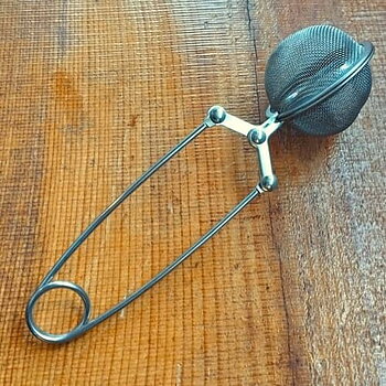 Tetång, teklämma, metall, 17cm