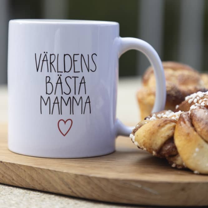 Mugg - världens bästa mamma