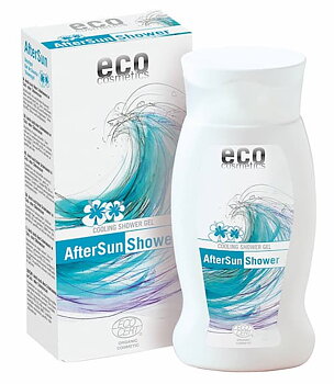 Eco Cosmetics after sun -pullo ja pakkaus
