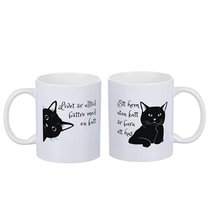 Mugg med katt