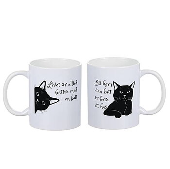 Mugg med katt