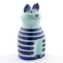 Lisa Larson (Tripp Trapp Trull 1968) Cat Trull with Blue Stripes 26 cm