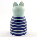 Lisa Larson (Tripp Trapp Trull 1968) Cat Trull with Blue Stripes 26 cm