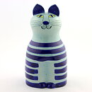 Lisa Larson (Tripp Trapp Trull 1968) Cat Trull with Blue Stripes 26 cm