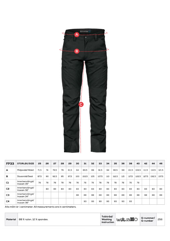 Stretchbyxa Unisex - 3