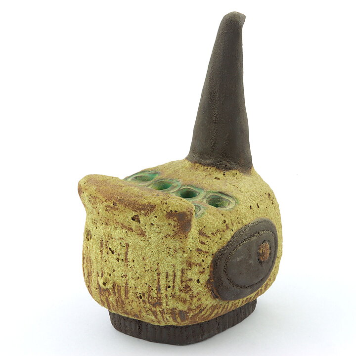 Lars Bergsten (1960s) Brown Modern Bird 19 cm