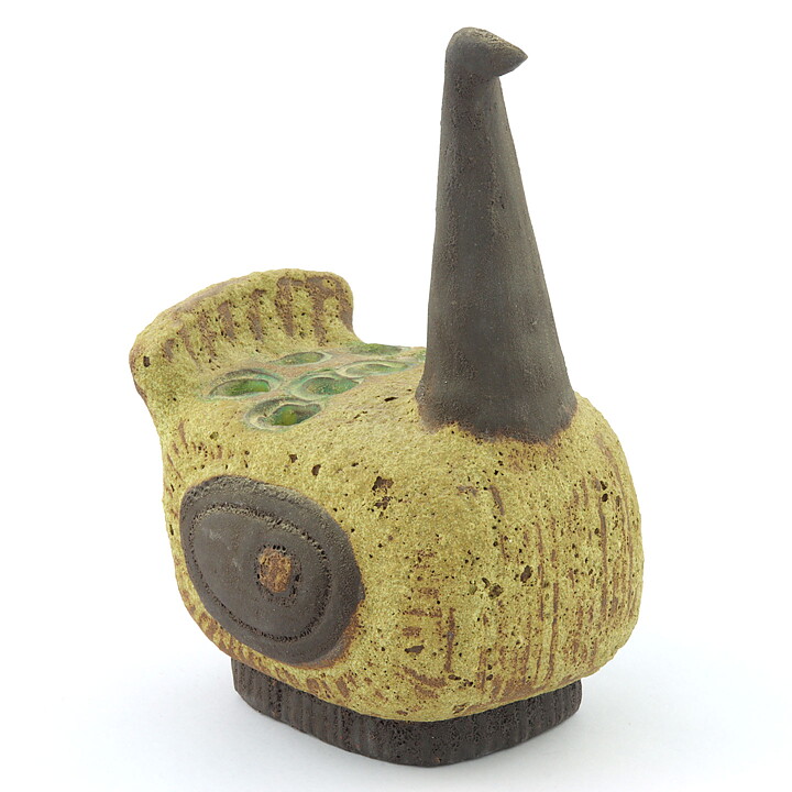 Lars Bergsten (1960s) Brown Modern Bird 19 cm