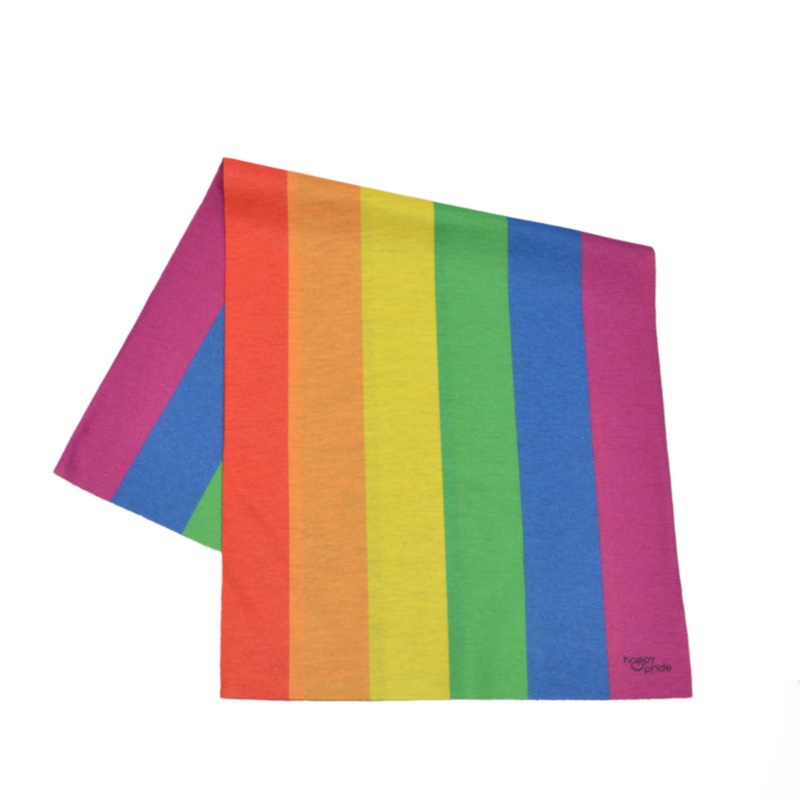 Schlauchschal Regenbogenfarben - 9