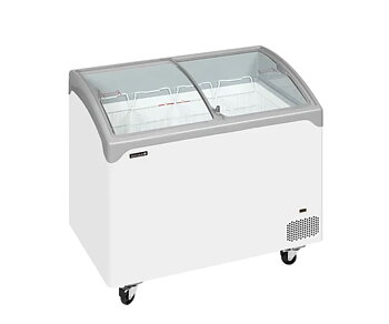 Frysbox NIC301SCEB, välvda lock, 286 liter