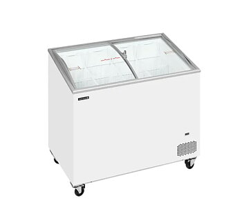 Frysbox IC301SCEB, välvda lock, 264 liter