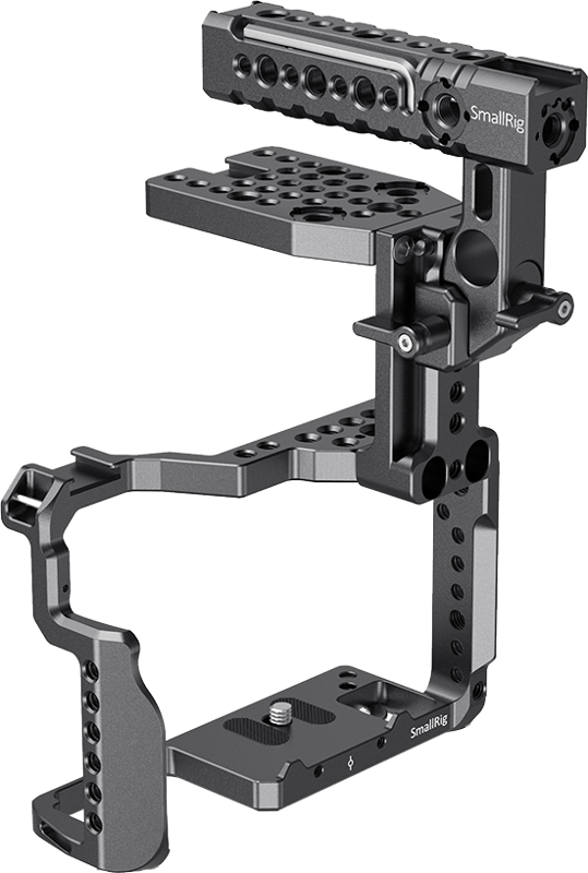 SmallRig Cage with Helmet Kit for Panasonic Lumix GH5/GH5S/DMW-XLR1 2649 - 3