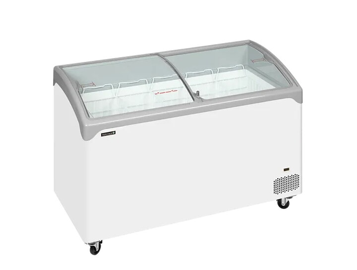 Frysbox NIC502SCEB, välvda lock, 475 liter