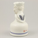 Lisa Larson (1982) Candleholder Girl Lina with Blue Flowers 14 cm