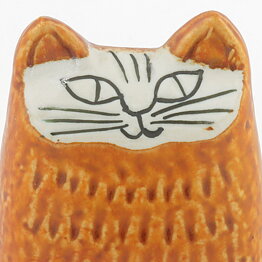 リサラーソン ネコ Liten Katt オレンジ　1965年  10cm