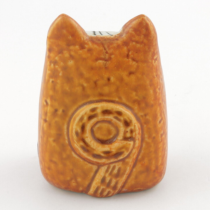 リサラーソン ネコ Liten Katt オレンジ　1965年  10cm