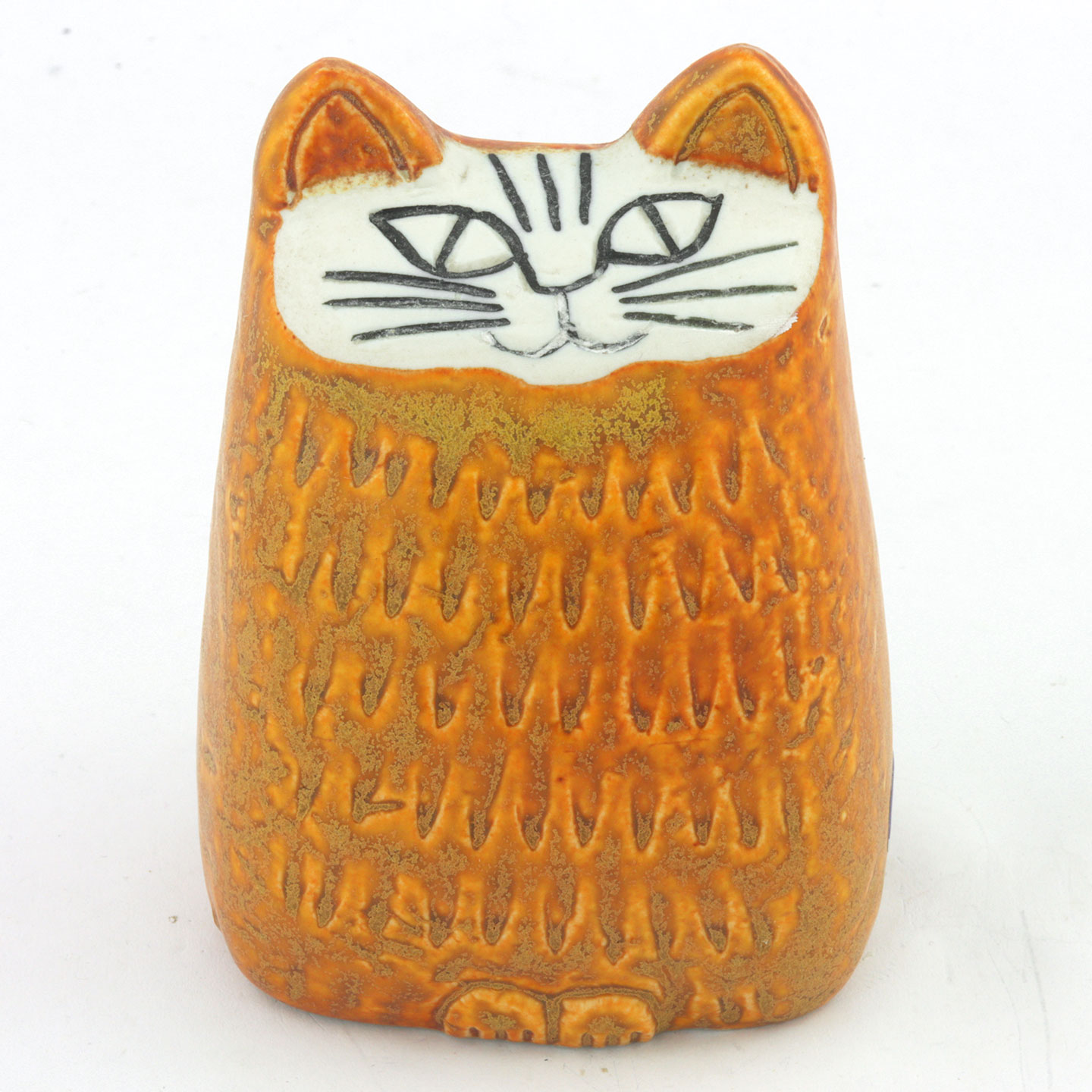 リサラーソン　Liten Katt 1965年　ヴィンテージ　猫　キャット リサラーソン ネコ Liten Katt オレンジ 1965年 10cm