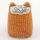 リサラーソン ネコ Liten Katt オレンジ　1965年  10cm