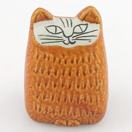 リサラーソン ネコ Liten Katt オレンジ　1965年  10cm