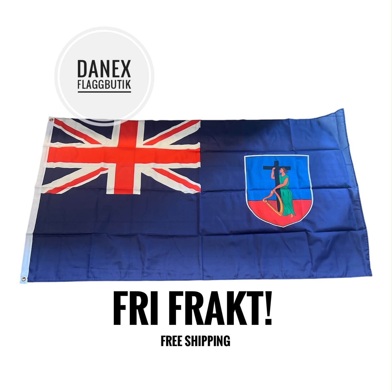 Nationsflagga Monteserrat