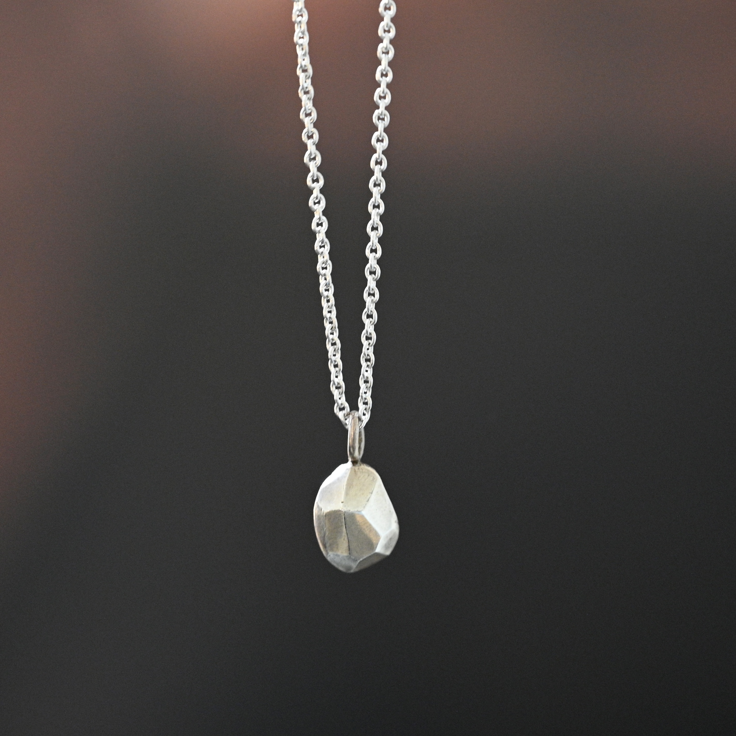 Hänge Älskad klimp 12 mm silver